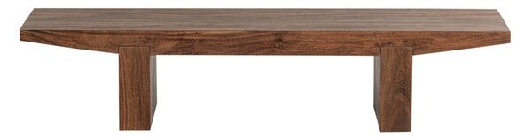 Konferenční stolek z masivu akácie v tmavě přírodní barvě 48x152 cm Eron – WOOOD
