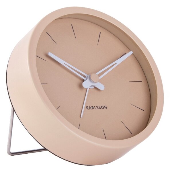 Designový budík 5835BR Karlsson 9cm