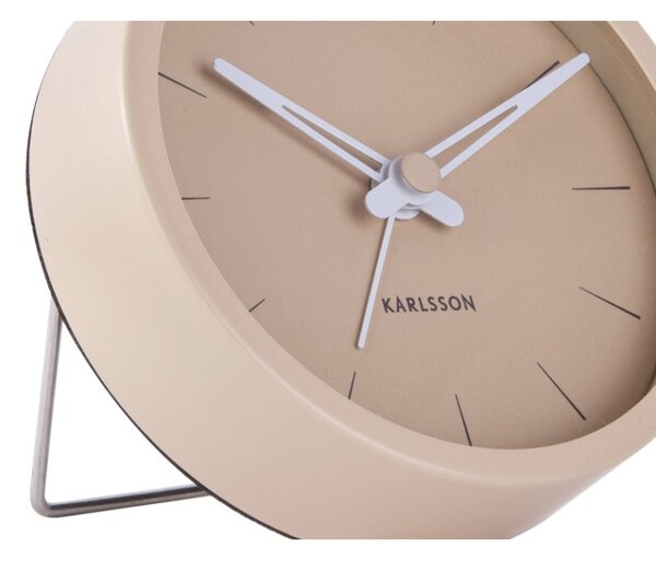 Designový budík 5835BR Karlsson 9cm
