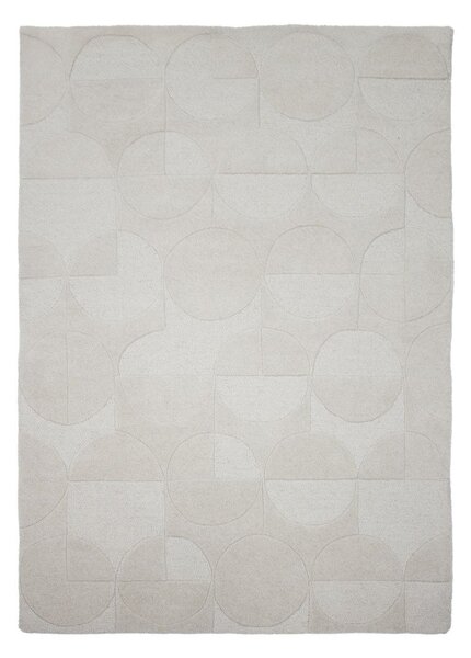 Slonovinový ručně tkaný vlněný koberec 120x170 cm Gigi – Flair Rugs