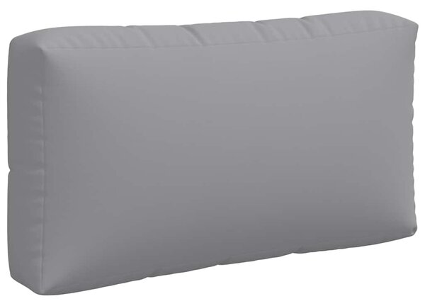 Podušky na palety 3 ks šedé textil 314660