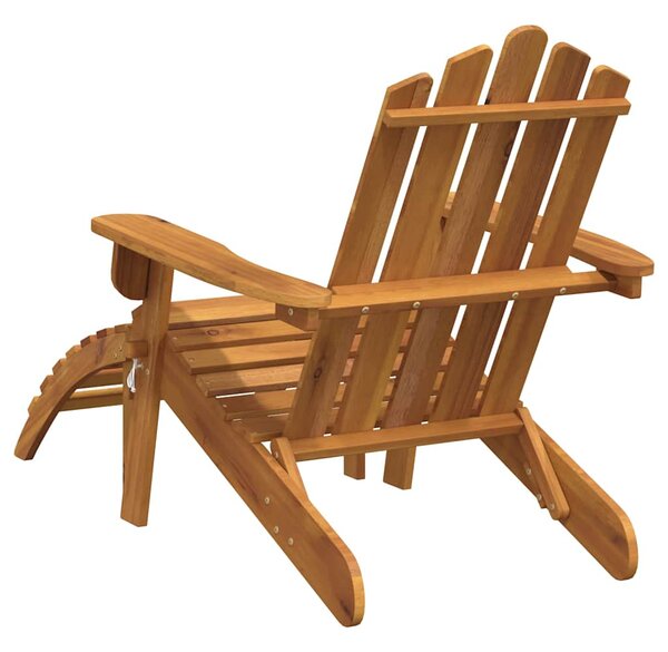 Zahradní židle Adirondack s podnožkami 2 ks masivní akácie 3145015