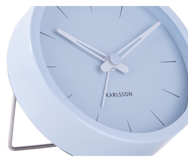 Designový budík 5835BL Karlsson 9cm