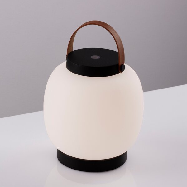 Bílá zahradní stolní LED lampa Nova Luce Jigra