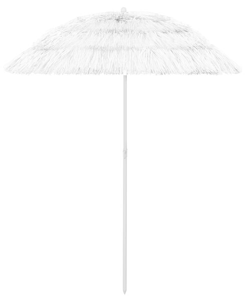 Plážový slunečník Hawaii bílý 180 cm 314700