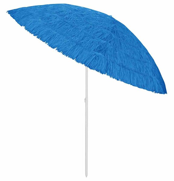 Plážový slunečník Hawaii modrý 300 cm 314696