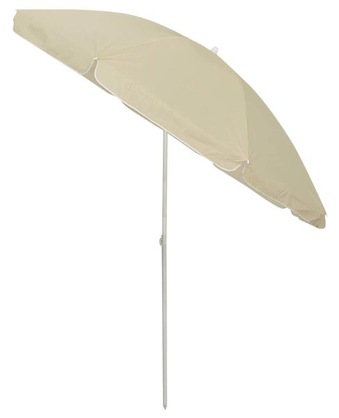 Plážový slunečník pískově žlutý 240 cm 314703