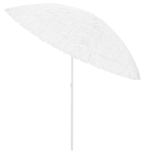 Plážový slunečník Hawaii bílý 300 cm 314702