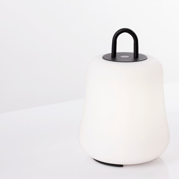 Bílá zahradní stolní LED lampa Nova Luce Jigra II