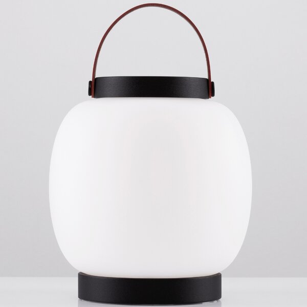 Bílá zahradní stolní LED lampa Nova Luce Jigra