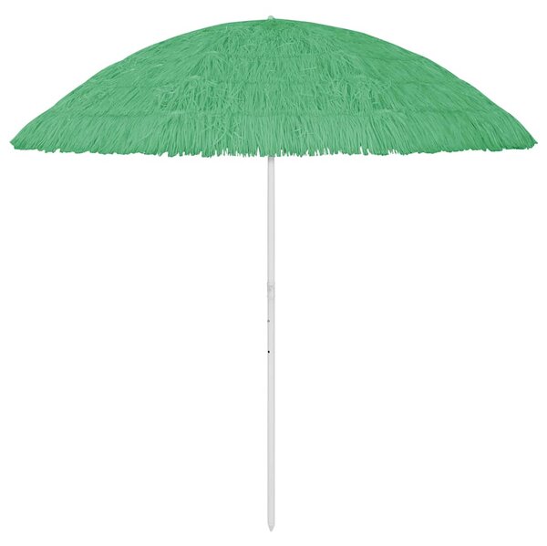 Plážový slunečník Hawaii zelený 300 cm 314699