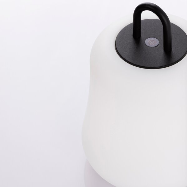 Bílá zahradní stolní LED lampa Nova Luce Jigra II