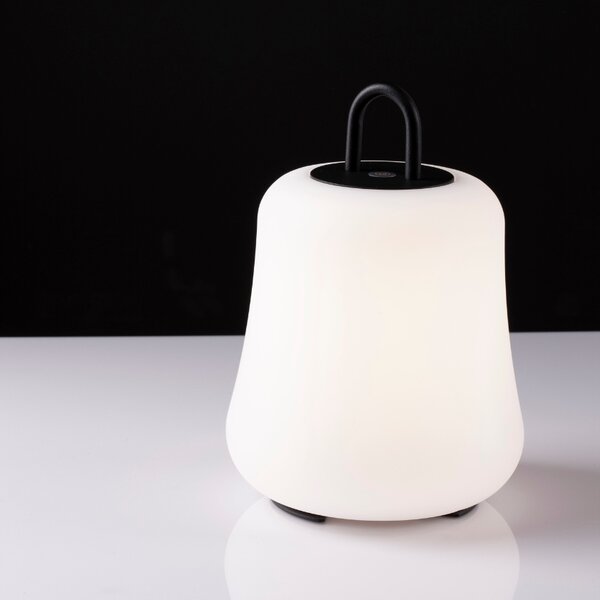 Bílá zahradní stolní LED lampa Nova Luce Jigra II