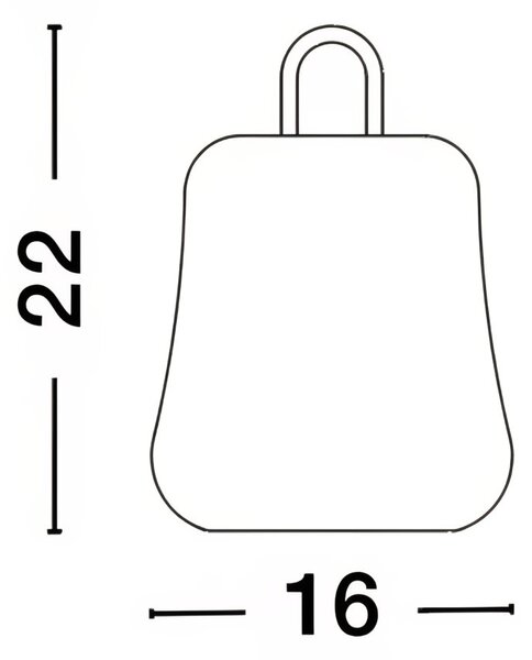 Bílá zahradní stolní LED lampa Nova Luce Jigra II