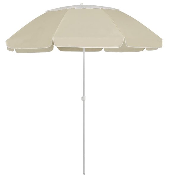 Plážový slunečník pískově žlutý 300 cm 314715