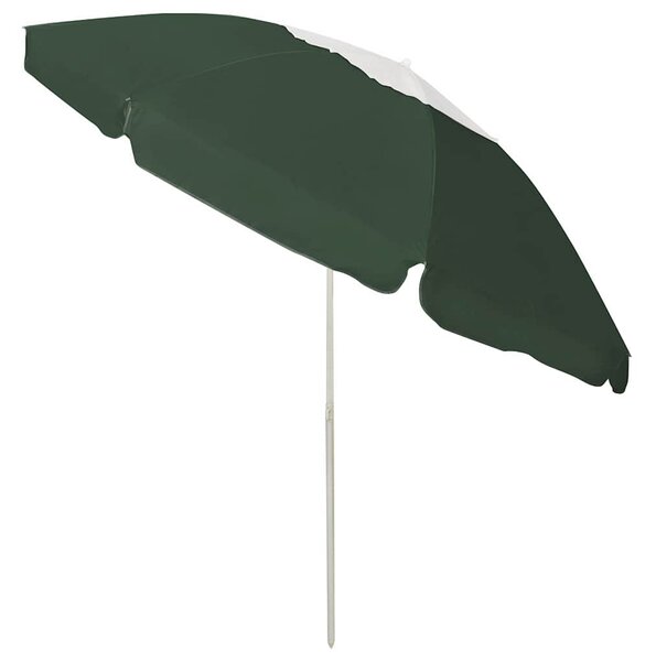 Plážový slunečník zelený 240 cm 314713