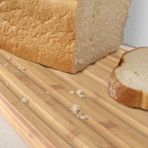 Joseph Joseph Bílý plastový chlebník s prkénkem Bread Bin