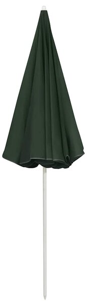 Plážový slunečník zelený 240 cm 314705