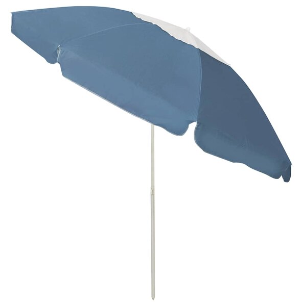 Plážový slunečník modrý 240 cm 314712
