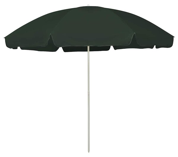 Plážový slunečník zelený 300 cm 314709