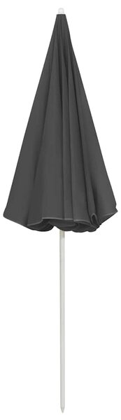 Plážový slunečník antracitový 240 cm 314706