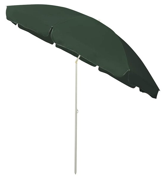 Plážový slunečník zelený 300 cm 314709