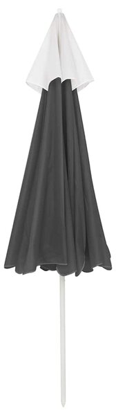 Plážový slunečník antracitový 240 cm 314714