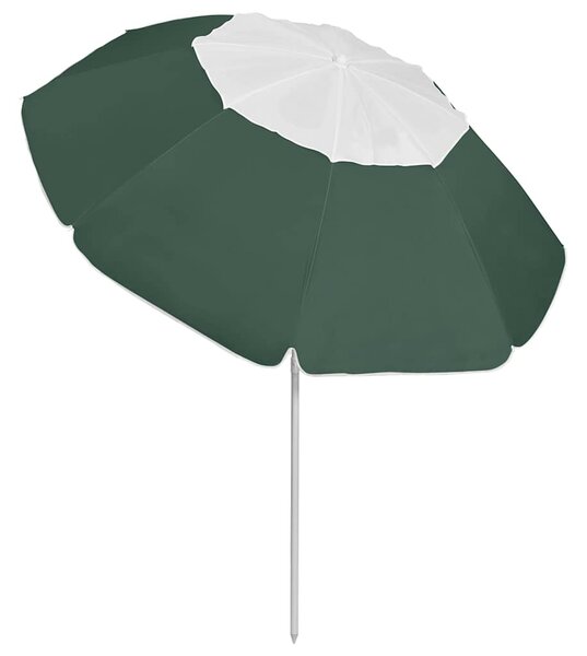 Plážový slunečník zelený 300 cm 314717