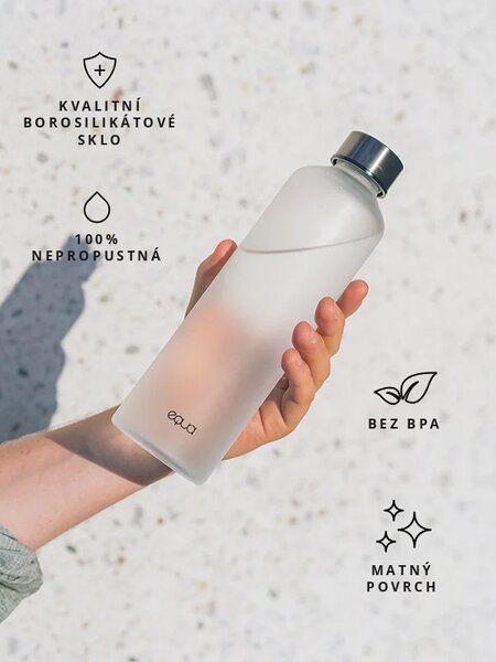 Skleněná lahev EQUA Velvet Black 750 ml