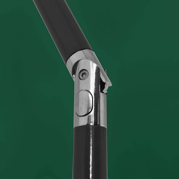 Plážový slunečník zelený 200 x 125 cm 314728