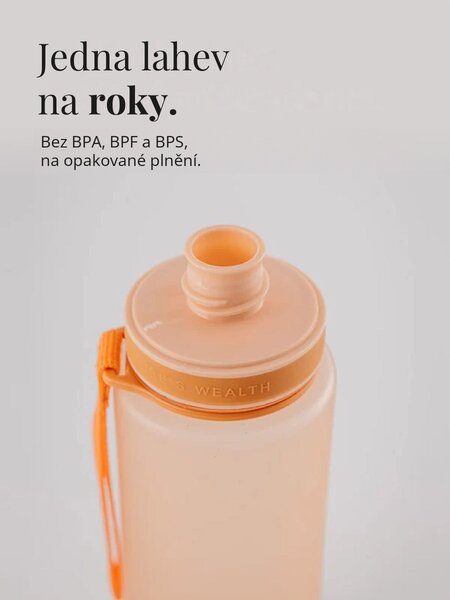Plastová BPA free lahev z tritanu EQUA Sunrise 600 ml