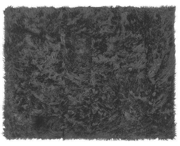 Přikrývka na postel DELICE 150 x 200 cm Černá