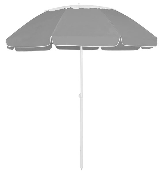 Plážový slunečník antracitový 300 cm 314718