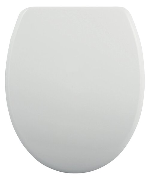 Sedátko na WC Spirella Easy Clip, bílé, duroplast