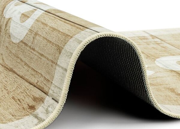 Breno Kusový koberec LUNA 106 beige – cook & eat, 60x180 cm, Béžová