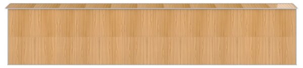 Zahradní kůlna světle hnědá 192x938x223 cm pozinkovaná ocel 3147480