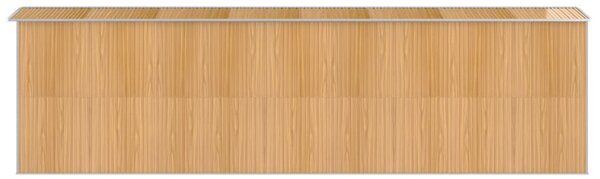 Zahradní kůlna světle hnědá 192x689x223 cm pozinkovaná ocel 3147477