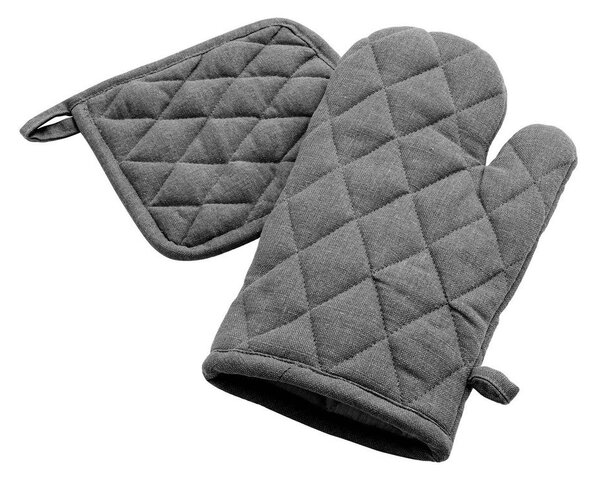 Set kuchyňské rukavice a chňapky 2 ks Gourmet – douceur d'intérieur