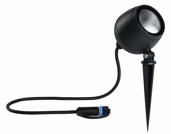PAULMANN Plug & Shine LED bodové zahradní světlo Kikolo IP65 3000K 7,2W antracit 947.75