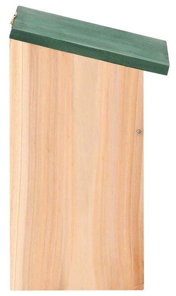 Ptačí budky 10 ks masivní jedlové dřevo 12 x 12 x 22 cm 314815