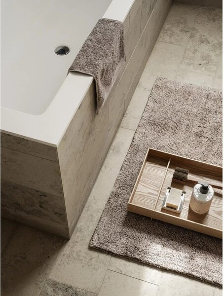 Šedé froté ručníky v sadě 2 ks z bio bavlny 30x50 cm Riva – Blomus