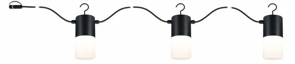 PAULMANN Plug & Shine LED světelný řetěz Tubs IP44 3000K 3x2W antracit 947.61