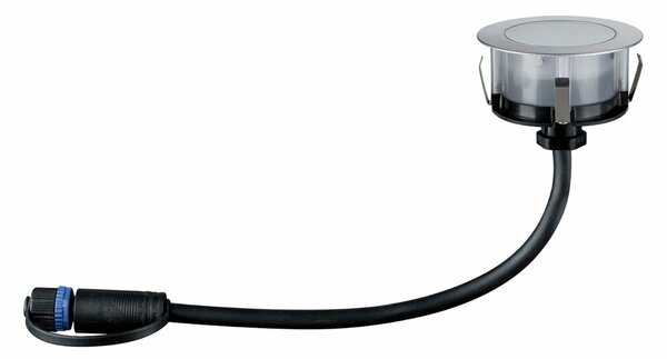PAULMANN Plug & Shine LED zemní svítidlo Smart Home Zigbee Floor RGBW samostatné svítidlo IP67 RGBW 2W ocel 947.51