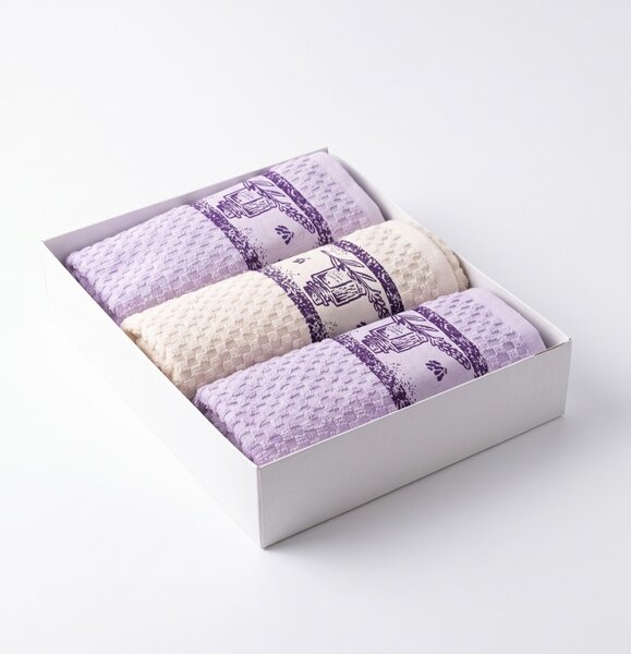 Froté utěrky na nádobí Lavender set 3 ks
