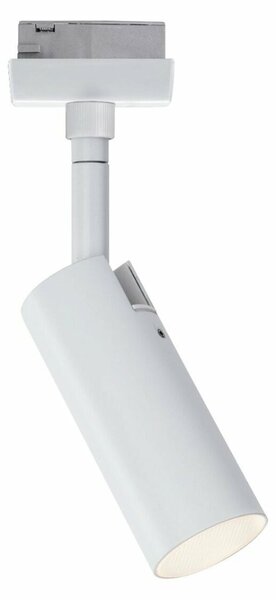 PAULMANN URail LED lištový spot 3-krokové-stmívatelné Tubo spot 4W 3000K stmívatelné 230V bílá 955.91