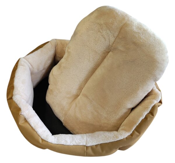 Pelech pro domácí mazlíčky - okrovobéžový - 45 x 30 cm
