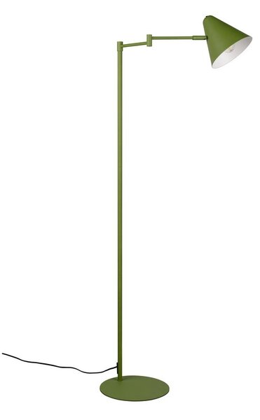 Zelená stojací lampa s ohybatelnou konstrukcí (výška 126,5 cm) Cosima – Trio