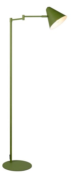 Zelená stojací lampa s ohybatelnou konstrukcí (výška 126,5 cm) Cosima – Trio