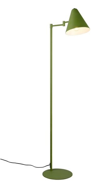 Zelená stojací lampa s ohybatelnou konstrukcí (výška 126,5 cm) Cosima – Trio