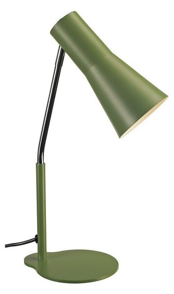 Stolní lampa PHELIA, zelená kapradina, hliník/ocel, GU10 - BIG WHITE